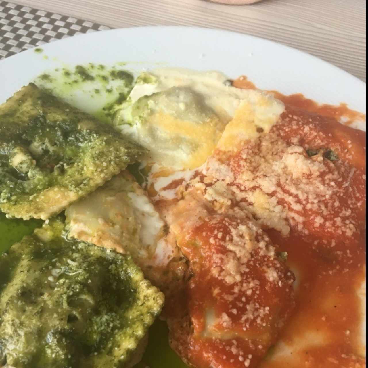 Trio de raviolis! 