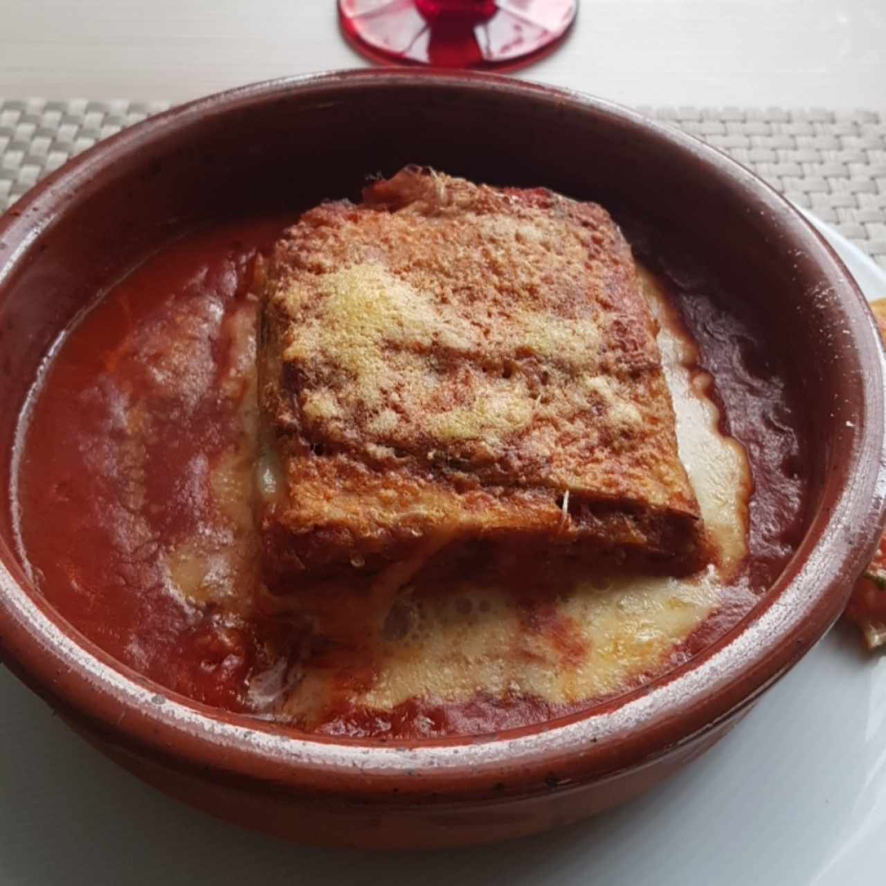 Lasagna de melanzane