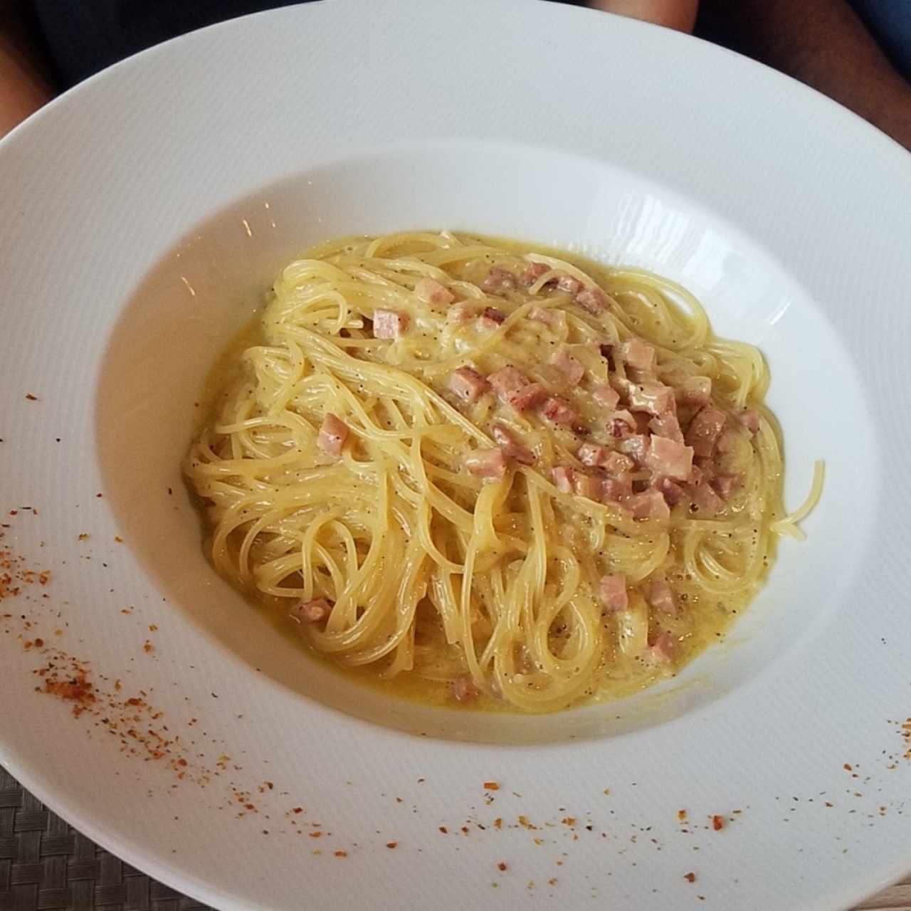 spaggueti carbonara