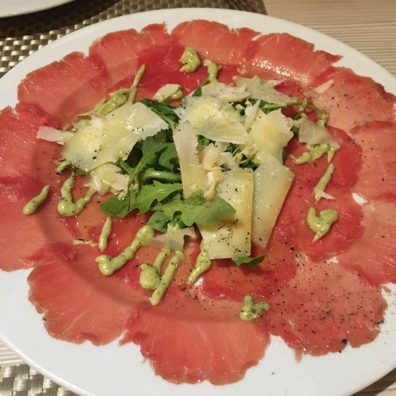 Antipasti - Carpaccio di manzo