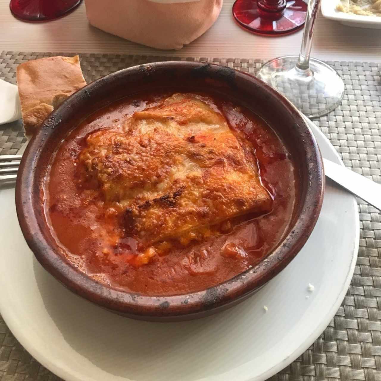 lasagna de carne