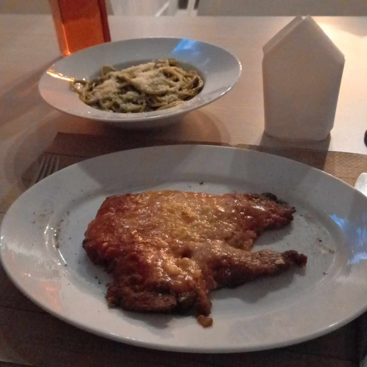 Secondi Piatti - Pollo alla Parmigiana