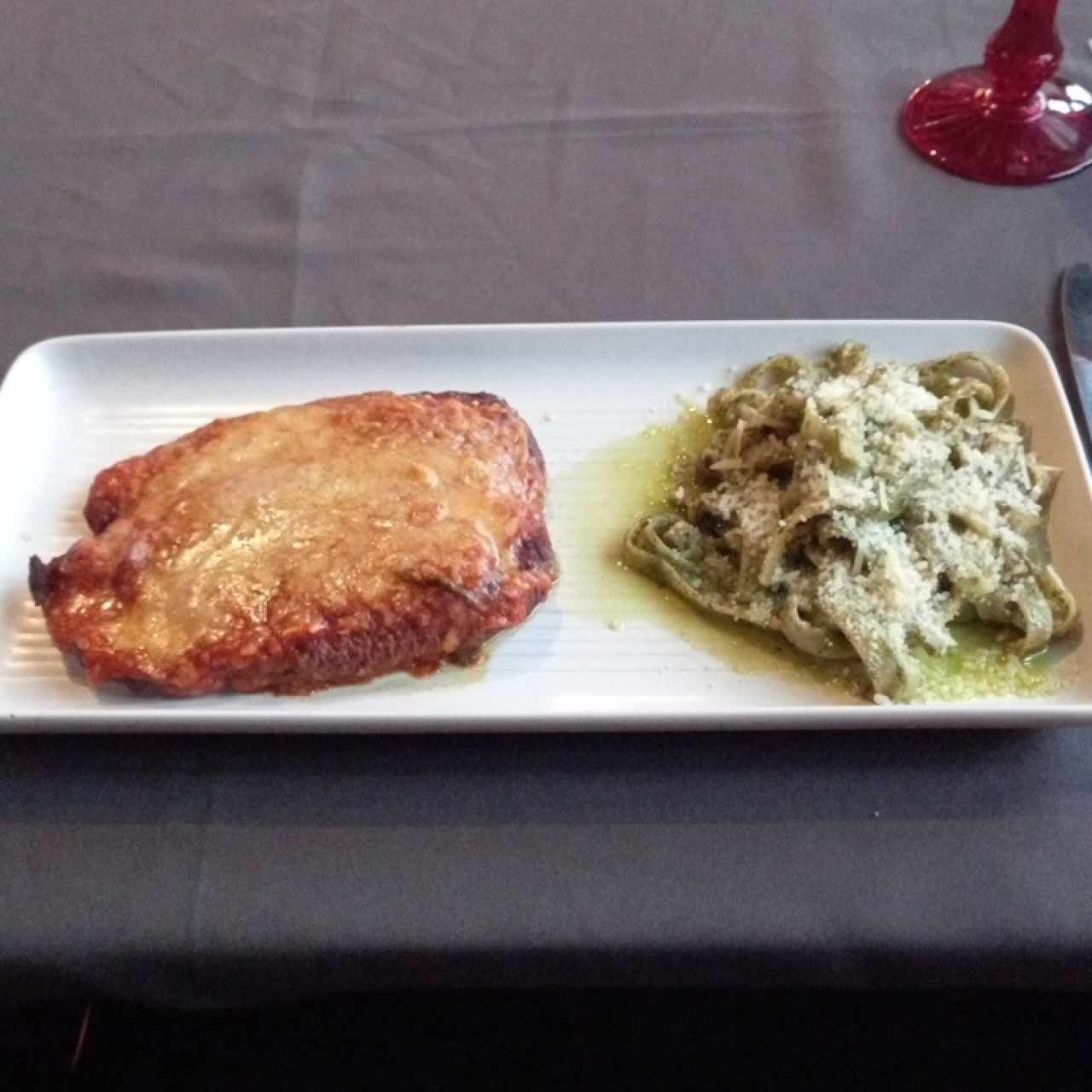 Carnes - Milanesa Pollo Parmigiana