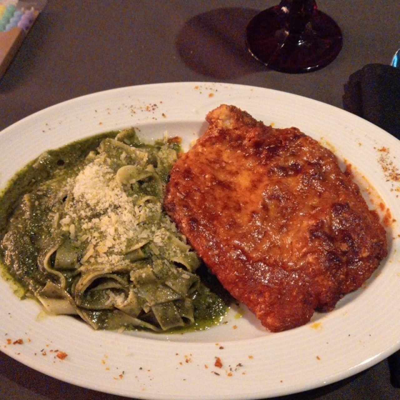 Carnes - Milanesa Pollo Parmigiana