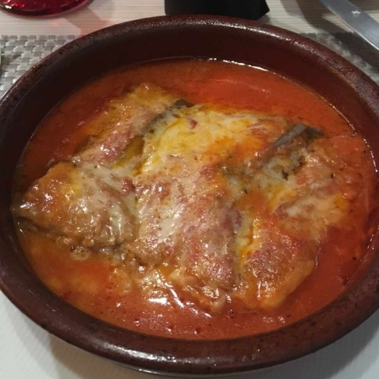 Lasagna de berenjena