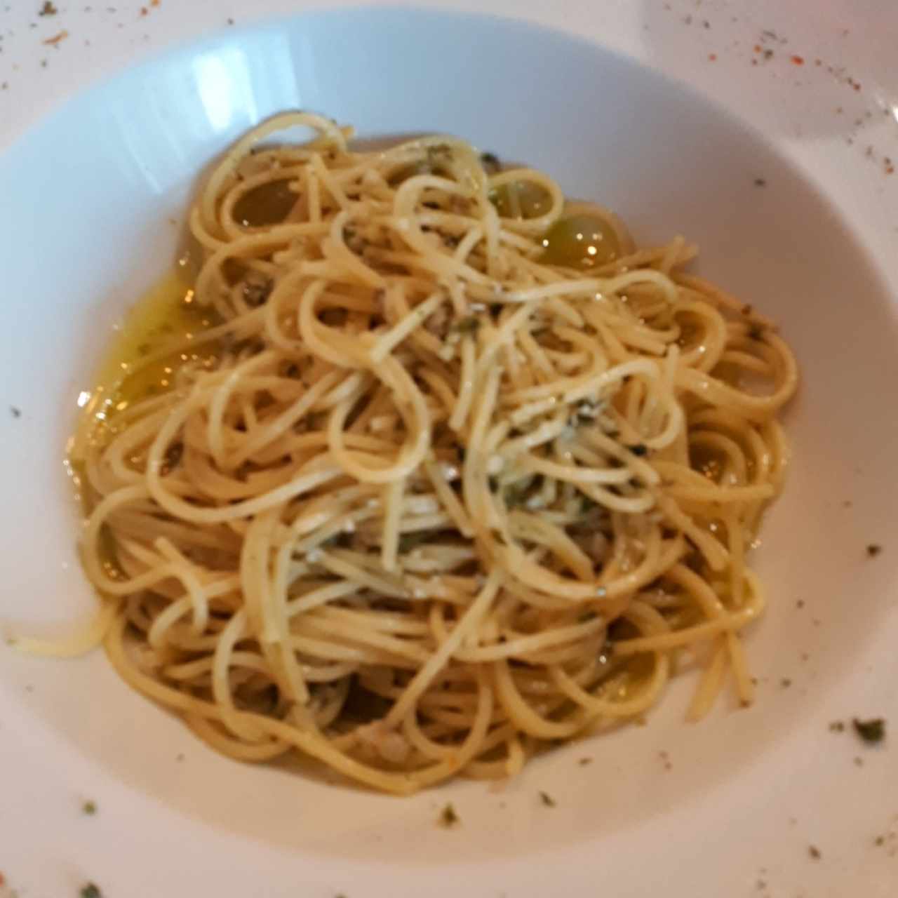 espaghetti gluten free al oleo