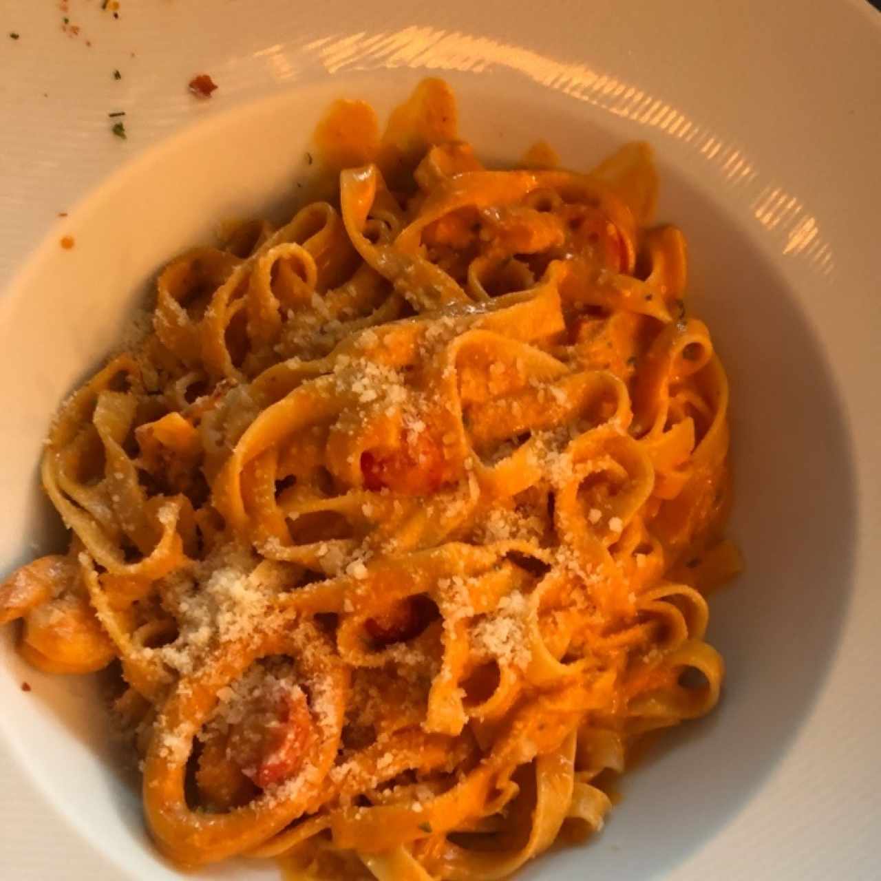 Pasta con mariscos 