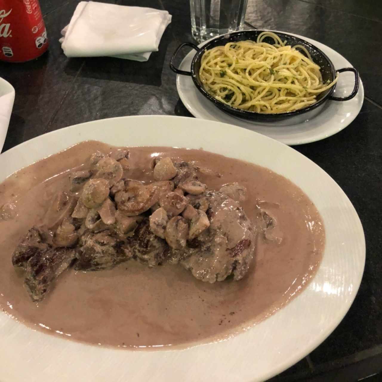 Segundo Plato - Scalopina al Vino