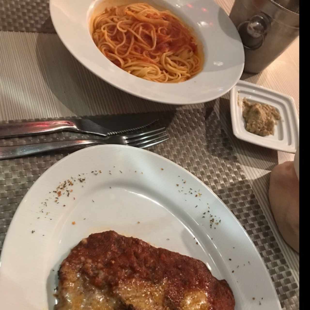 buena pasta y buena carne! 