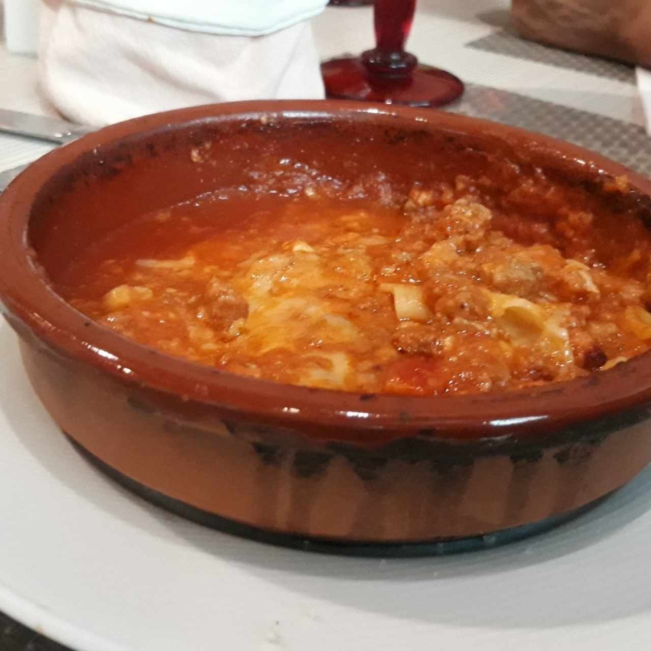 lasaña de carne 