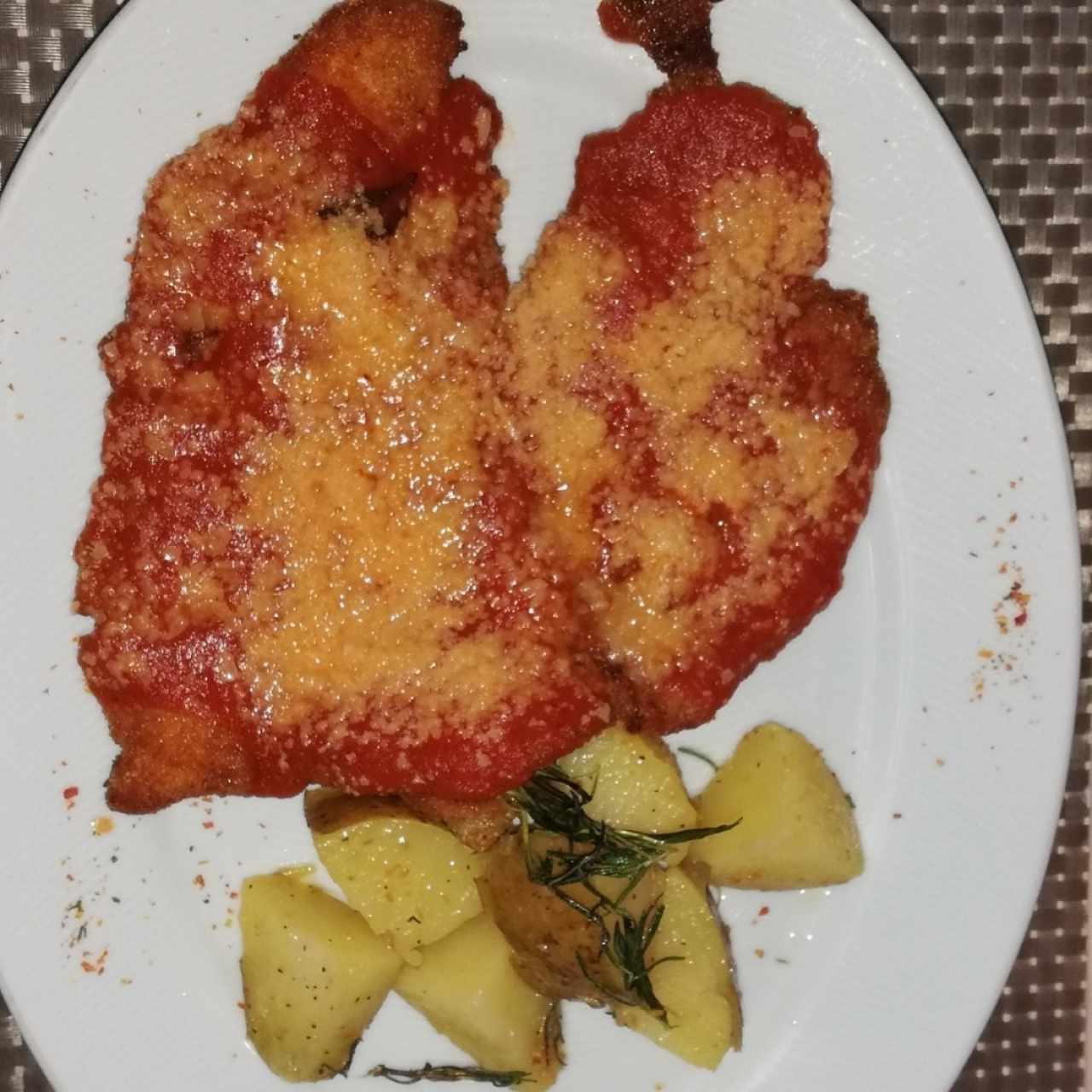 Filete a la Parmigiana