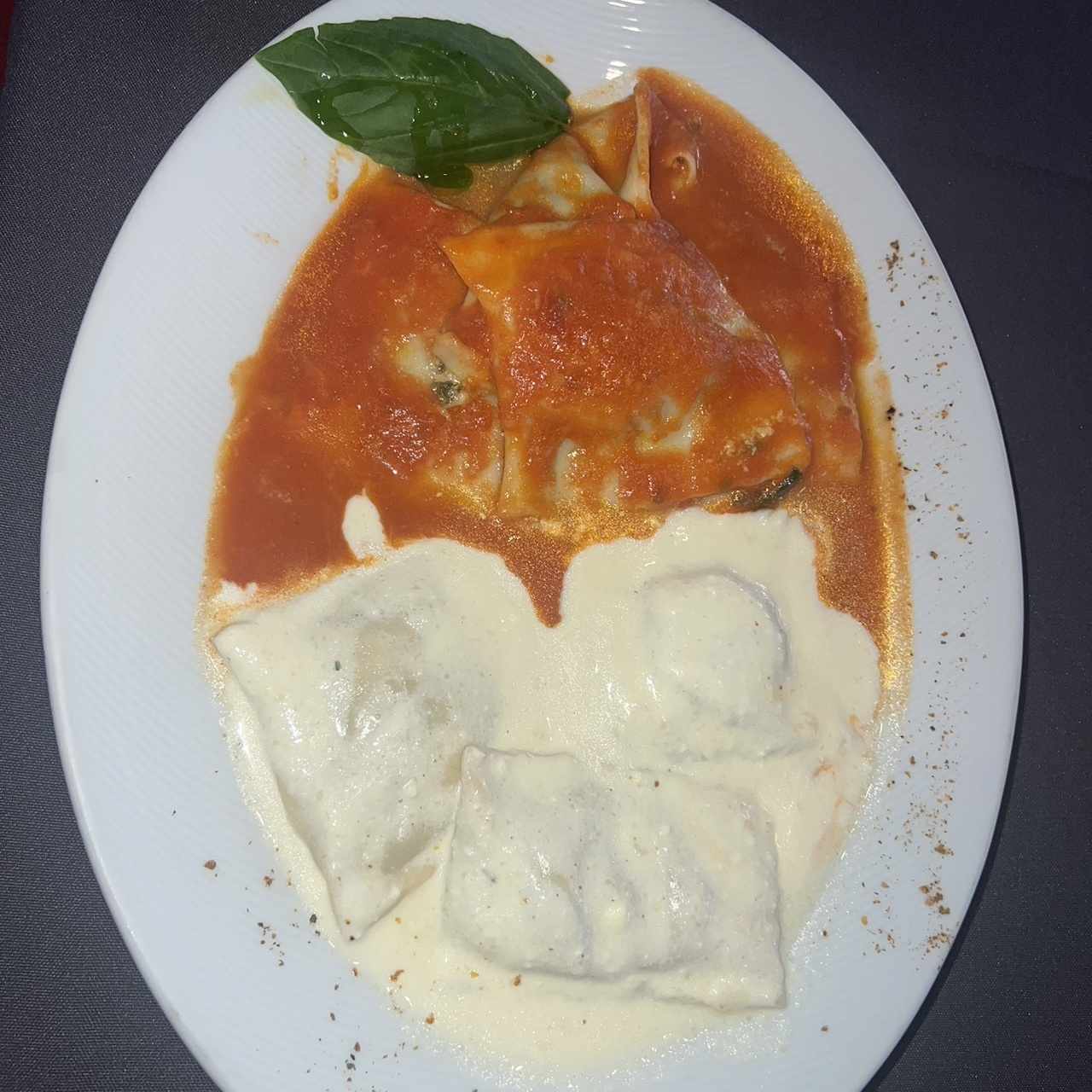 Ravioli Ricotta y Espinaca