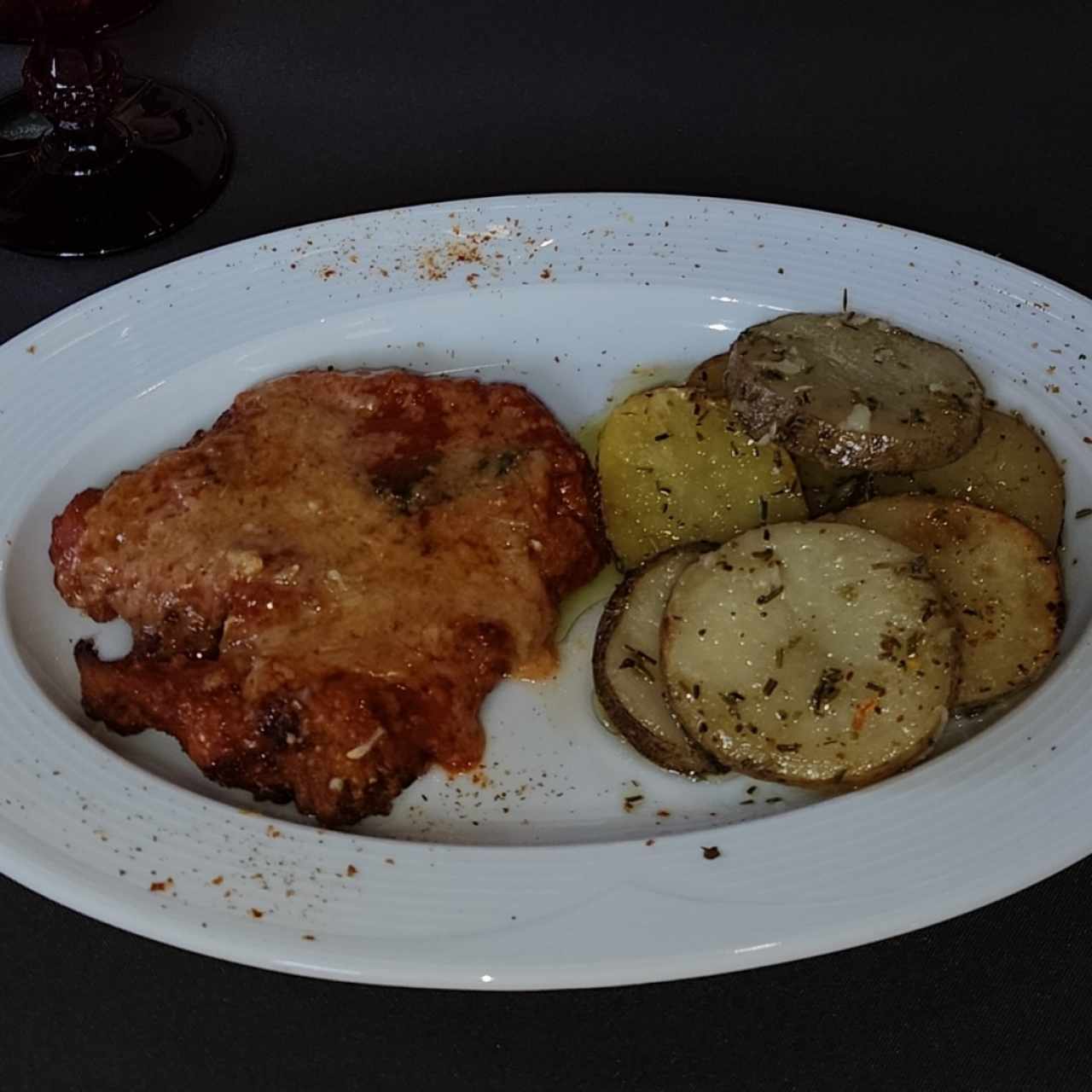 Carnes - Milanesa Pollo Parmigiana