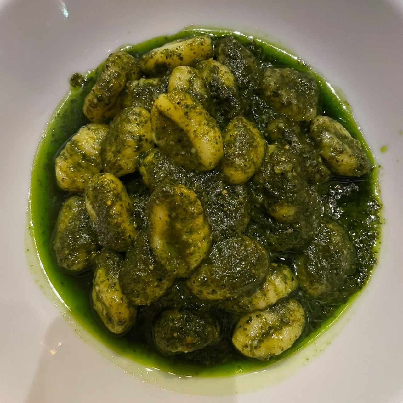 Nhocci Pesto