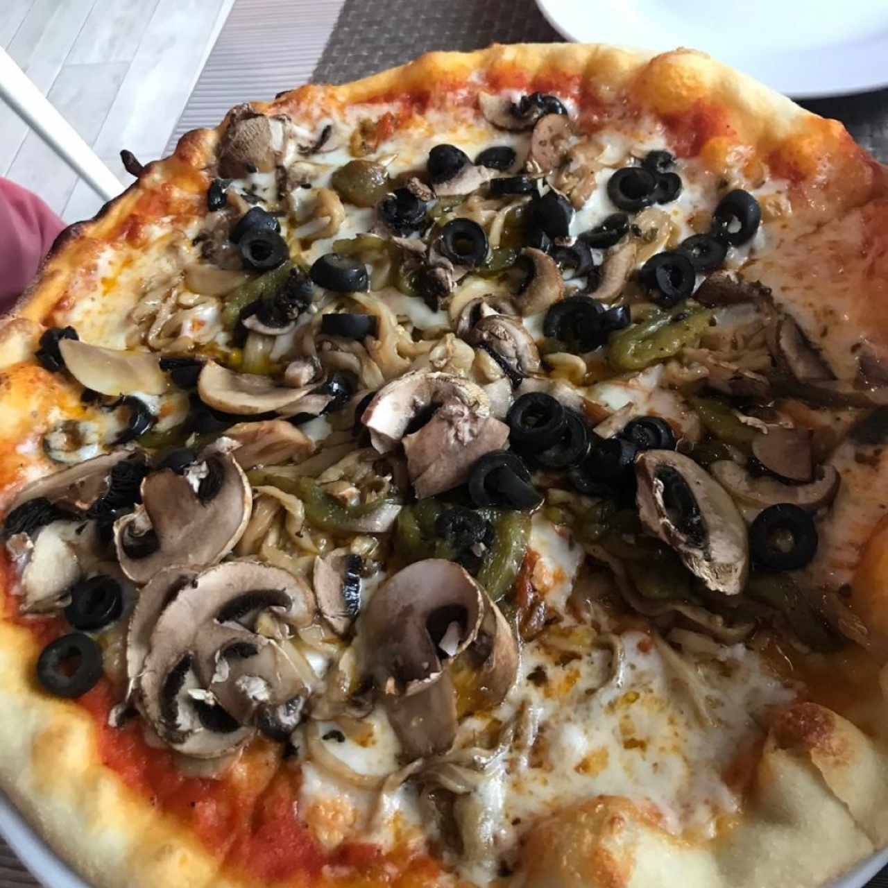 pizza vegetariana