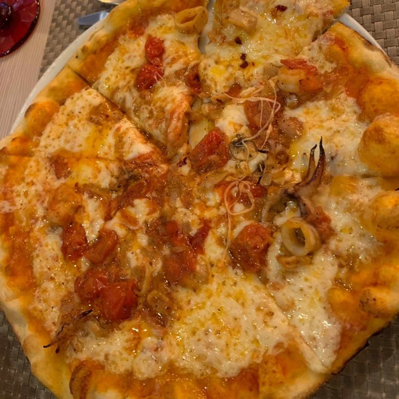 pizza fruto di mare