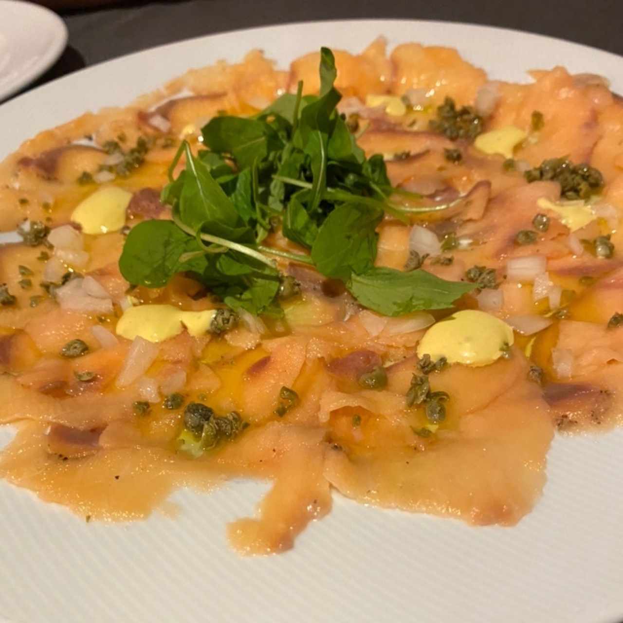 A Picar - Carpaccio Salmón