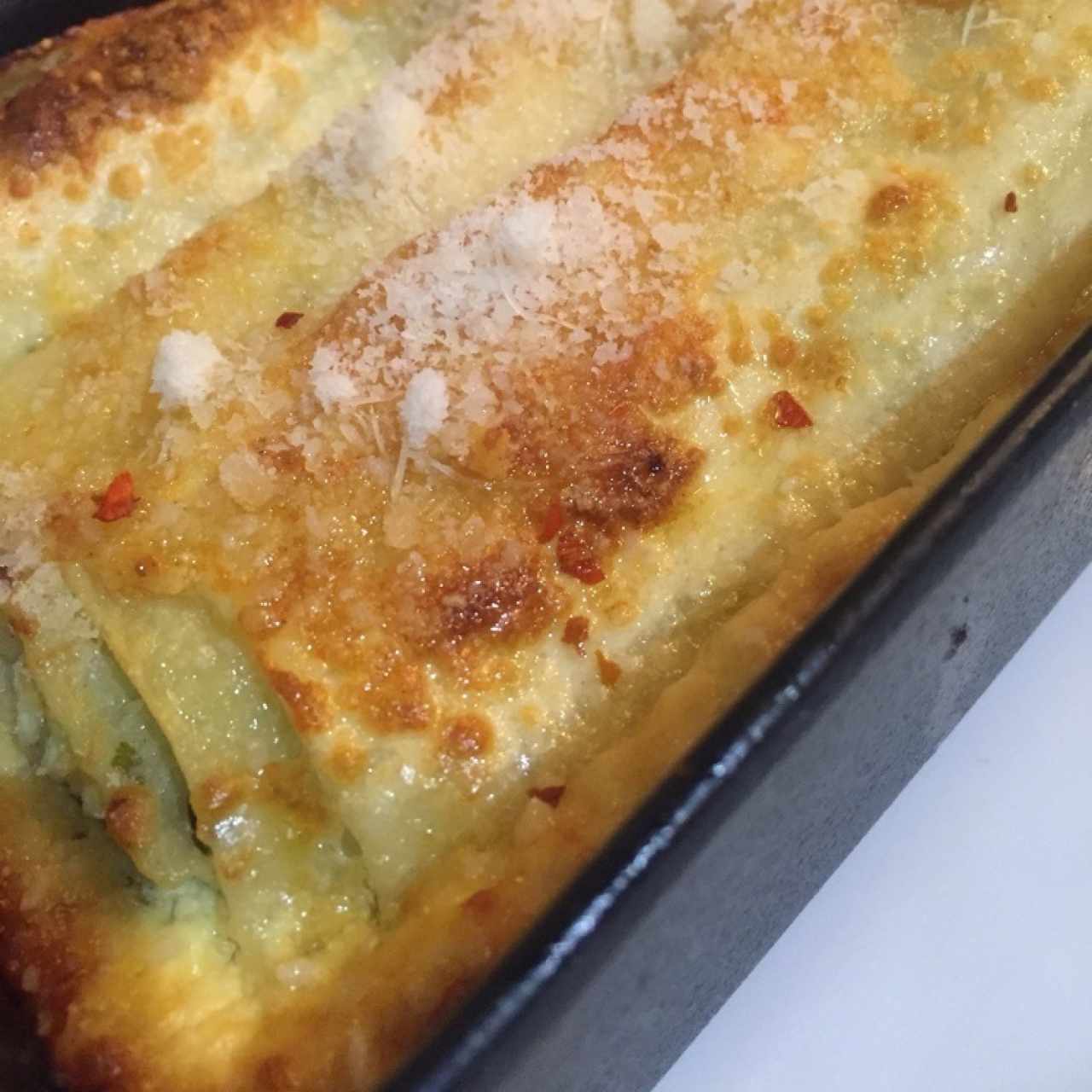 canelones de ricotta y espinaca 