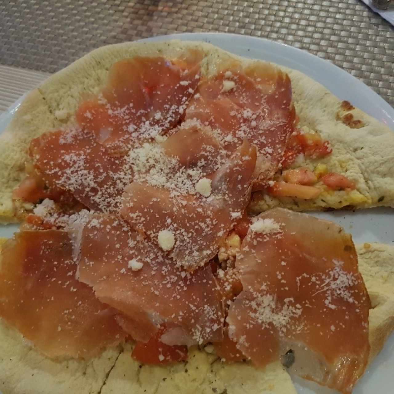 Focaccia de Jamon Serrano