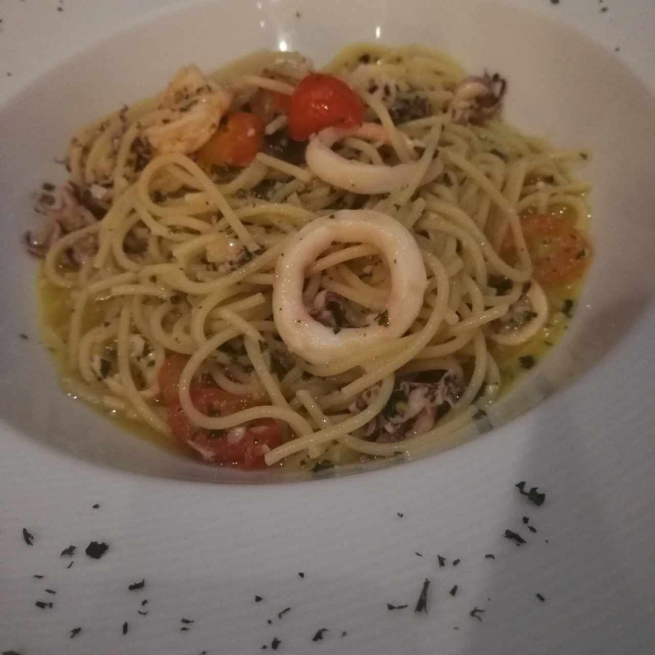 Pasta Sin Gluten con Frutti di Mare