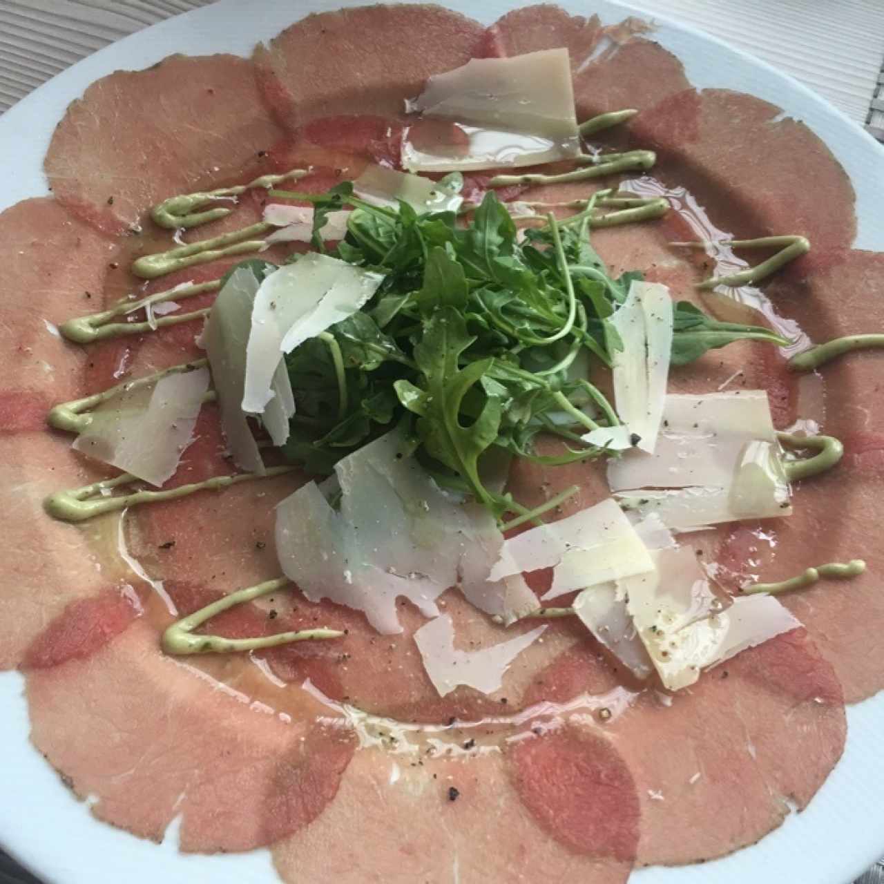 Antipasti - Carpaccio di manzo