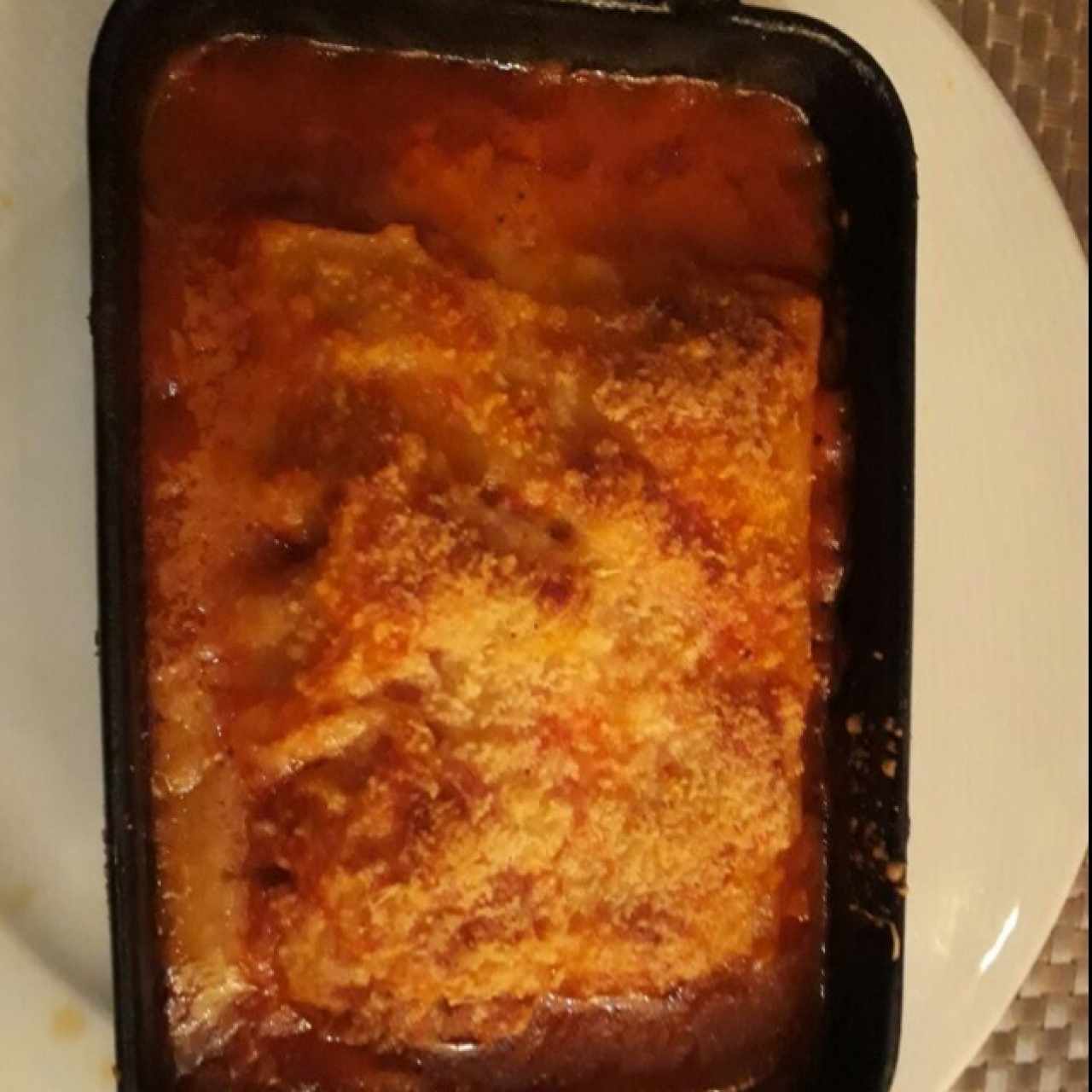 Lasagna de carne