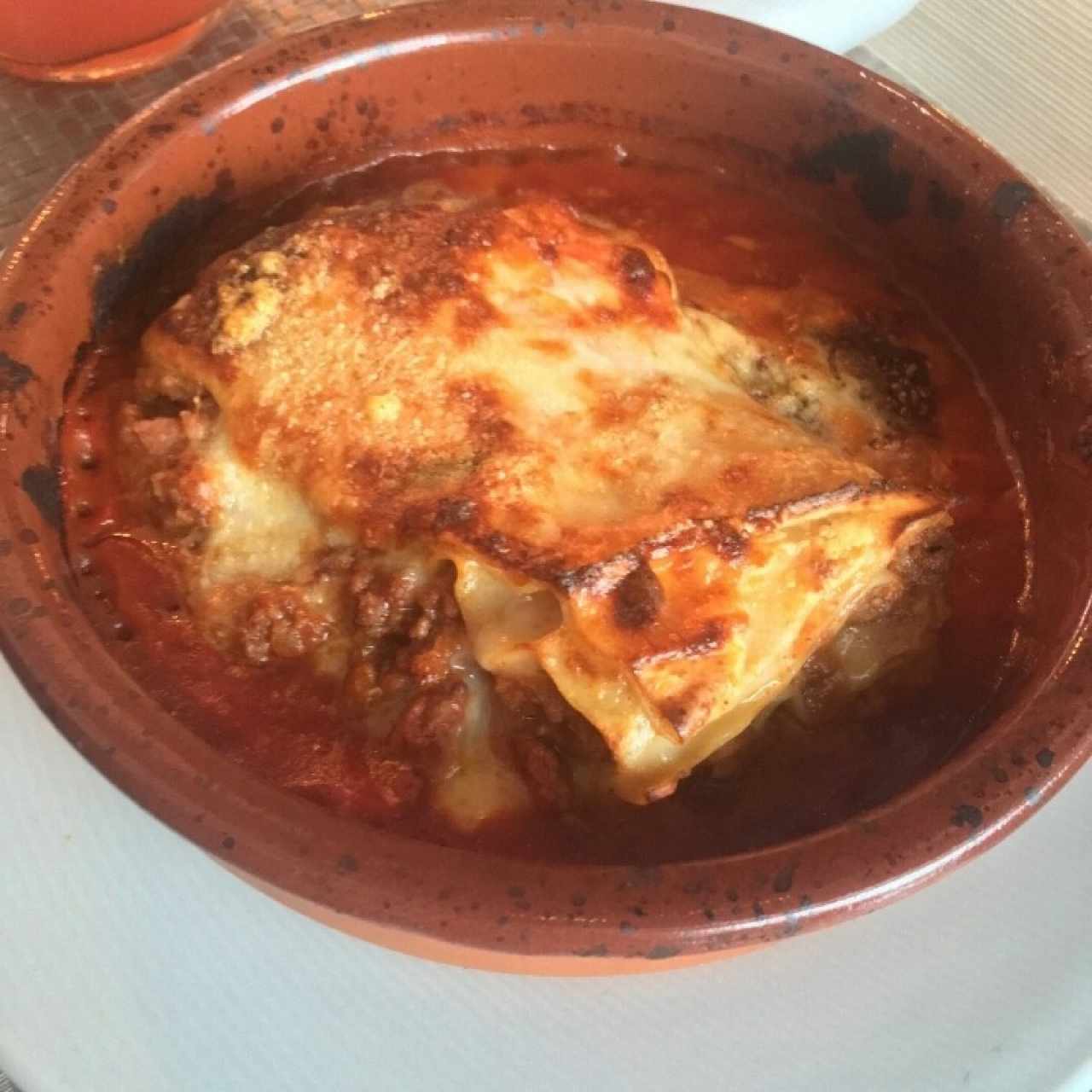 Lasagna de carne