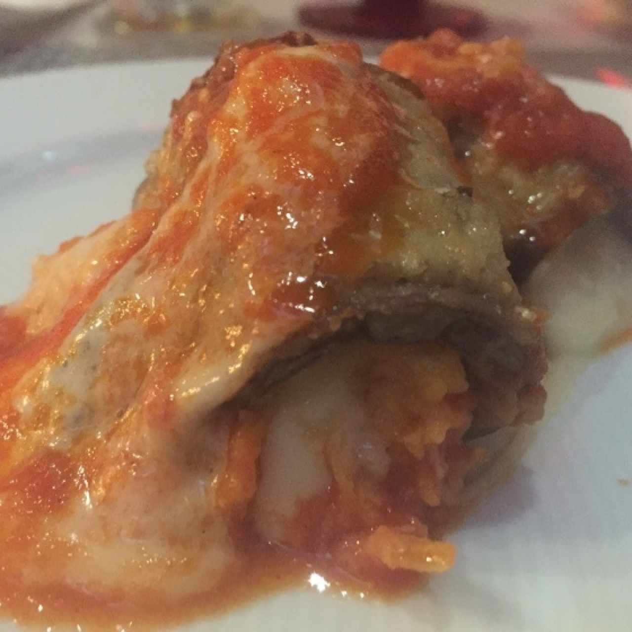 involtini (berenjenas alla parmeggiana)