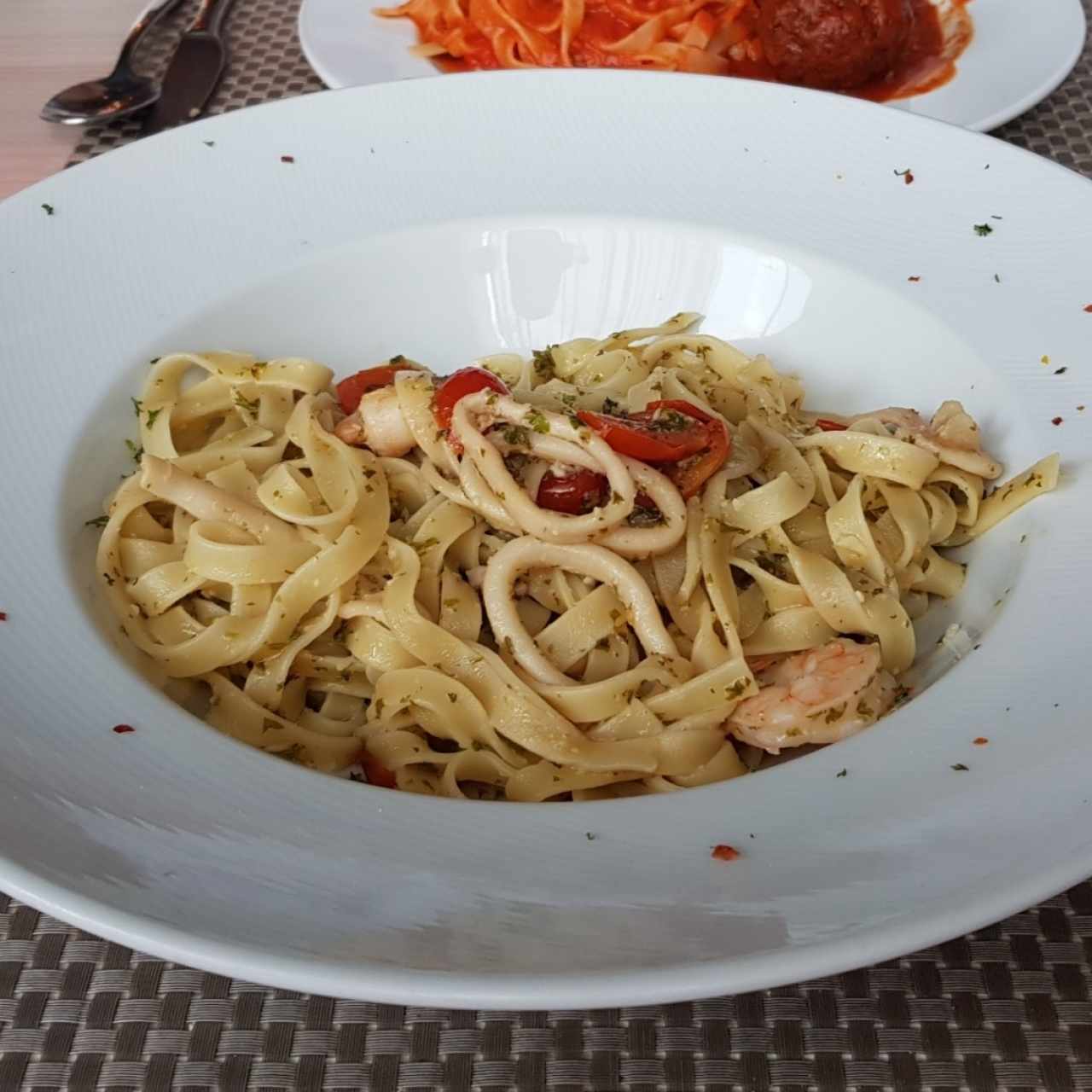 Fettuccini frutti di mare