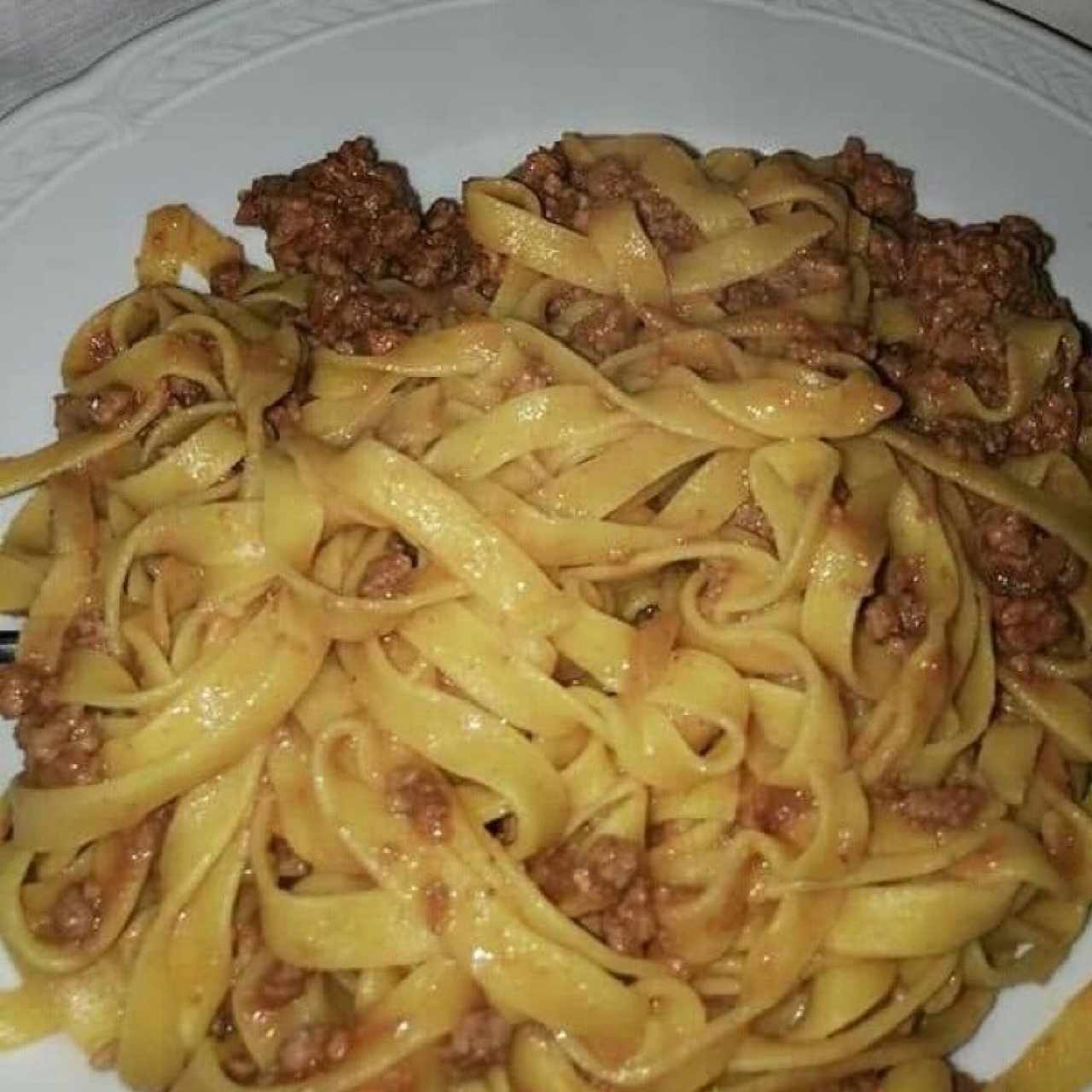 Pasta Tagliatelle al Ragu