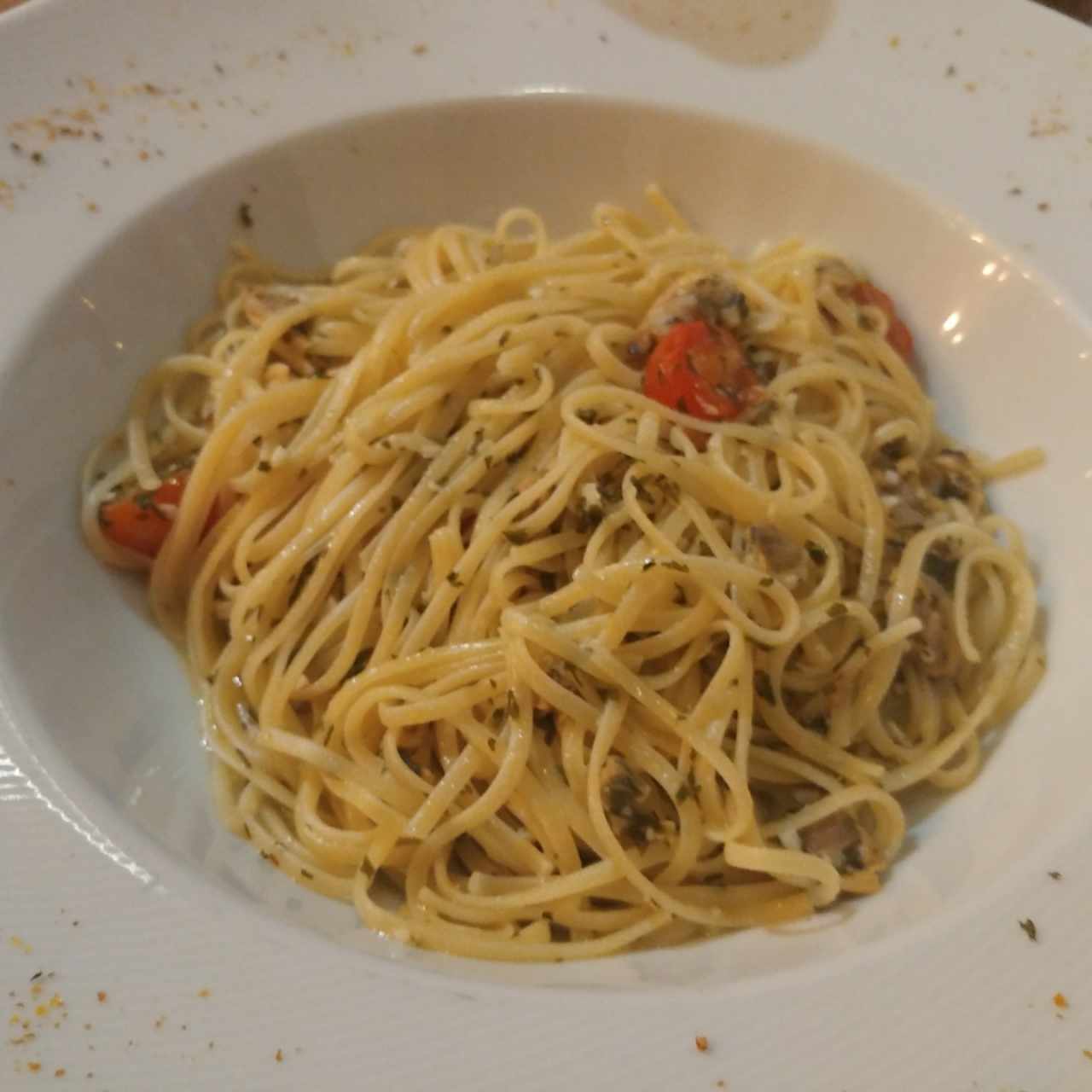 Linguini al vongole