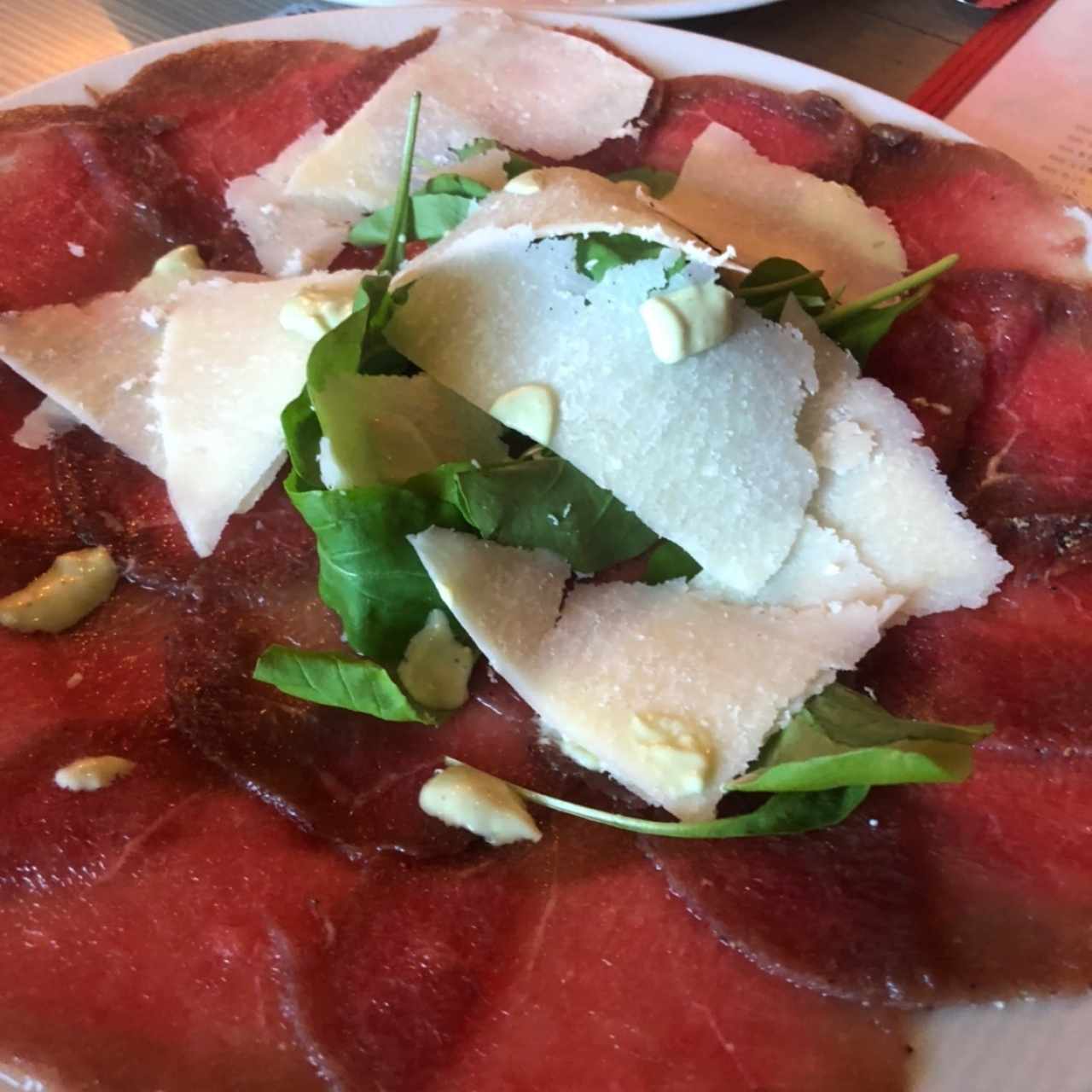 Antipasti - Carpaccio di Manzo