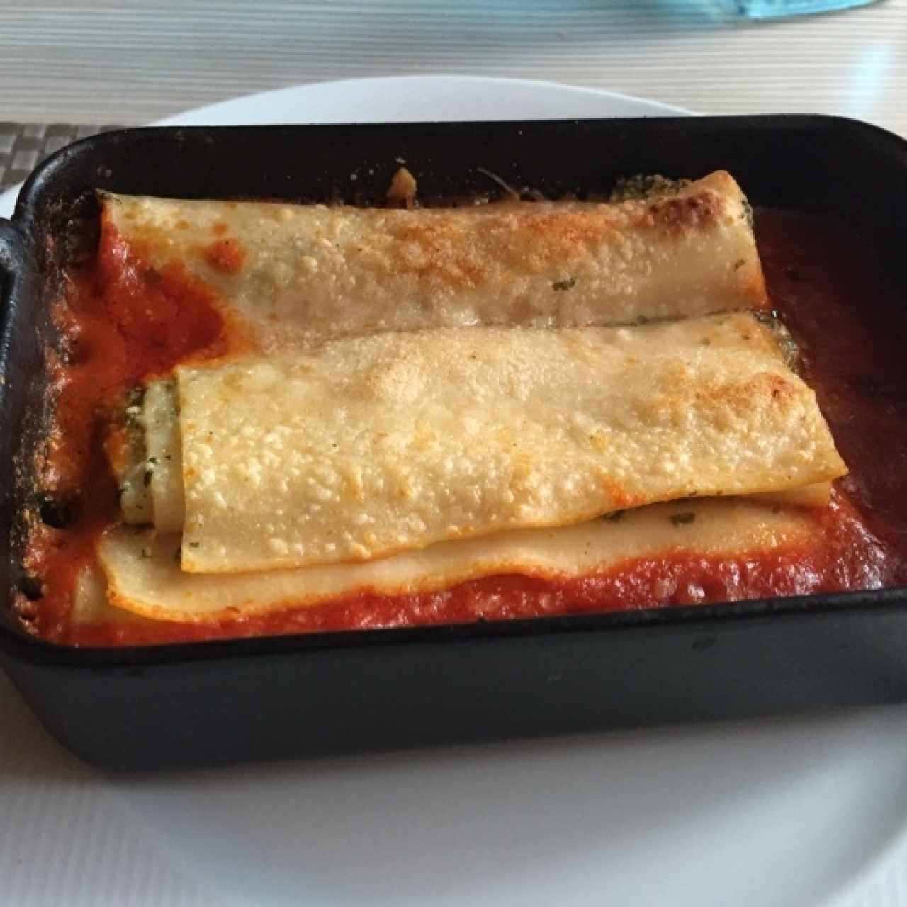 Pastas especiales - Cannelloni rossini