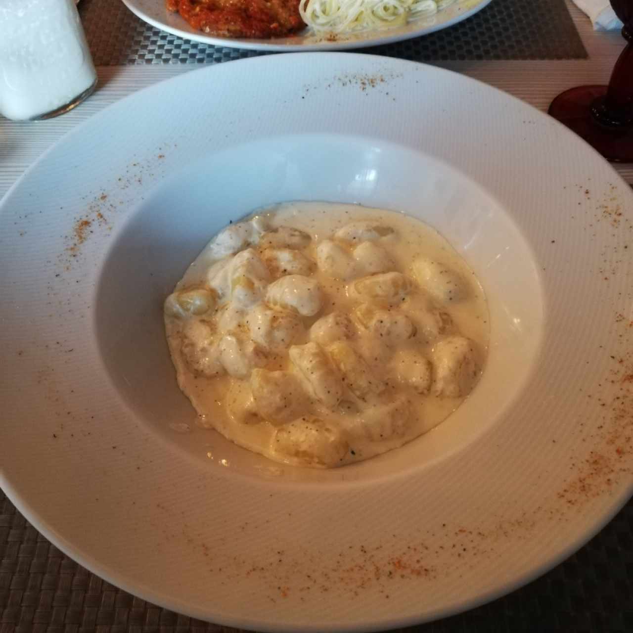 Gnocchi a la crema