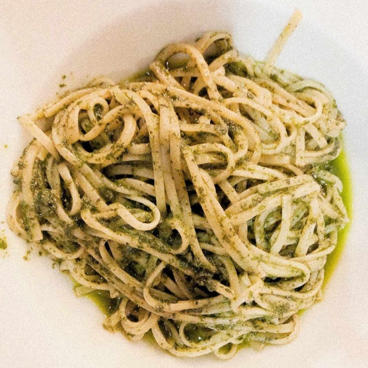 Fetuccini al pesto