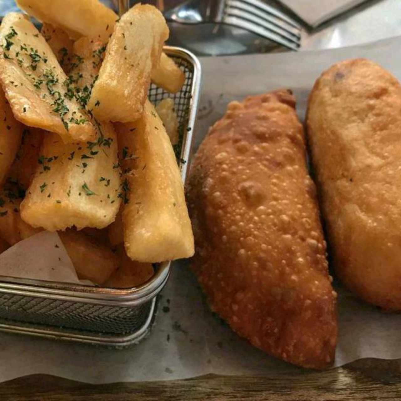 yuca y carimañola