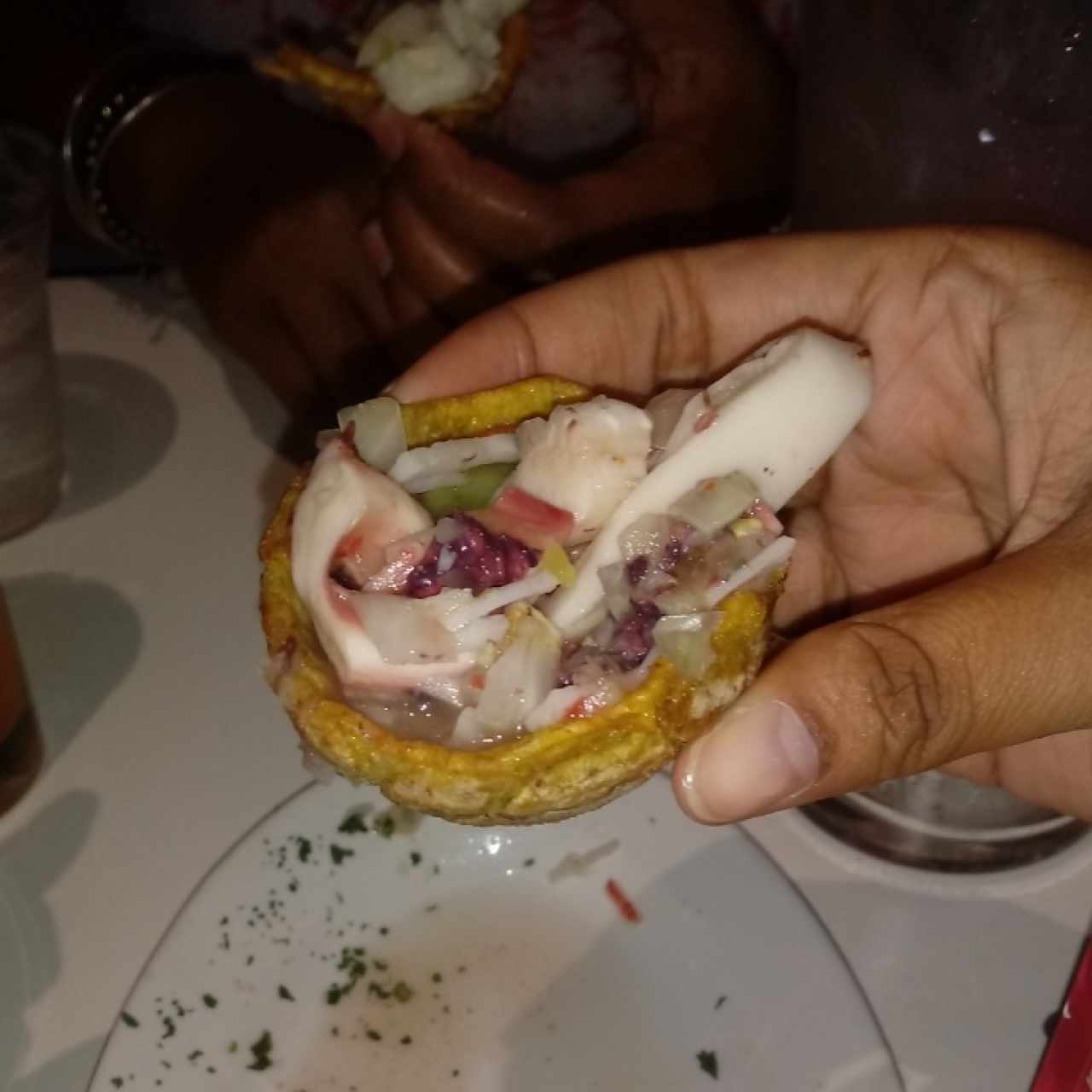 Canastita de Ceviche de Combinación