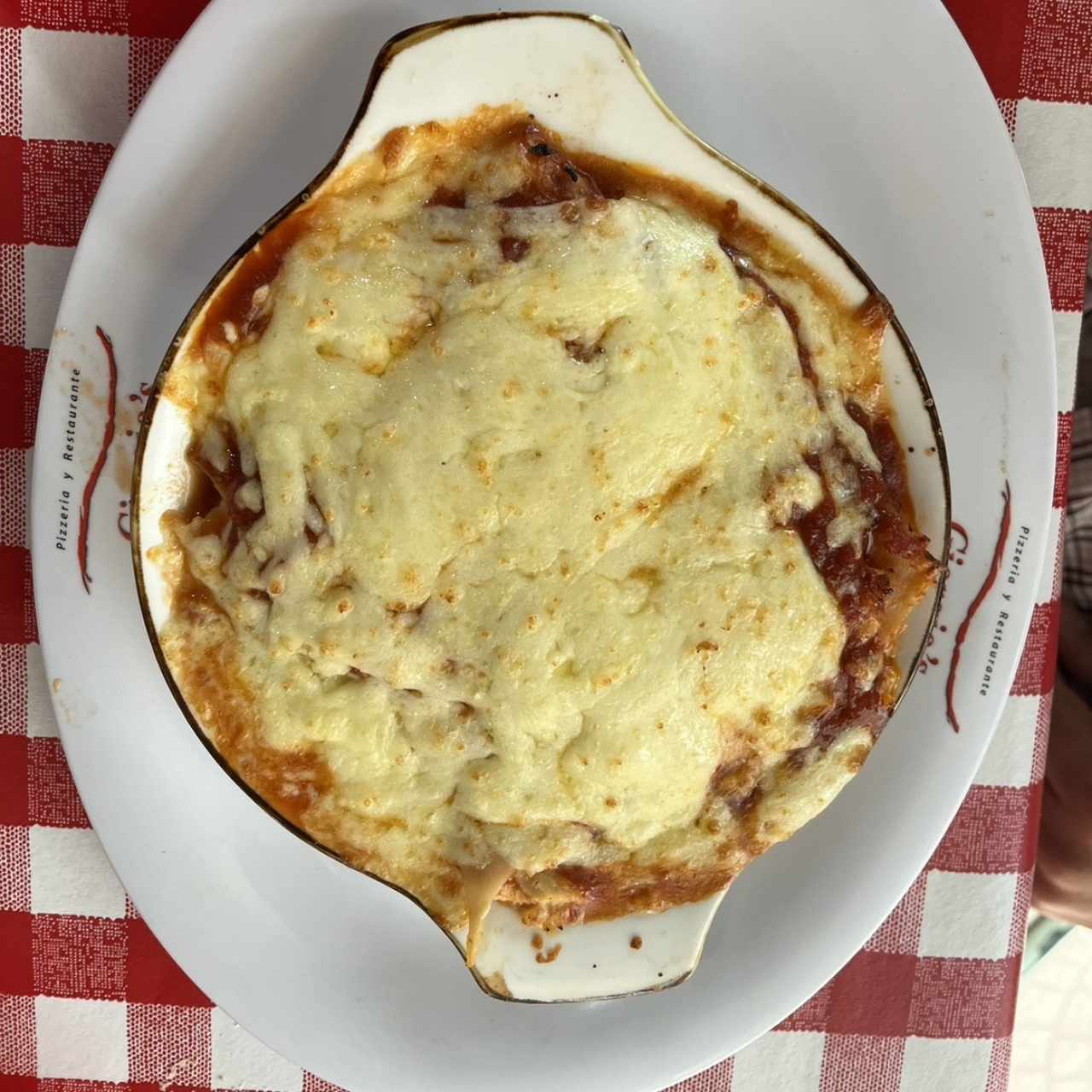 Lasagna de pollo