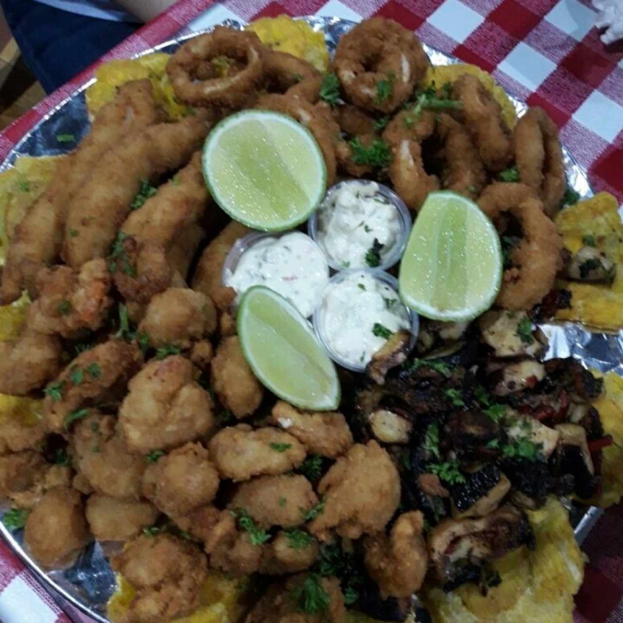 mixto de mariscos