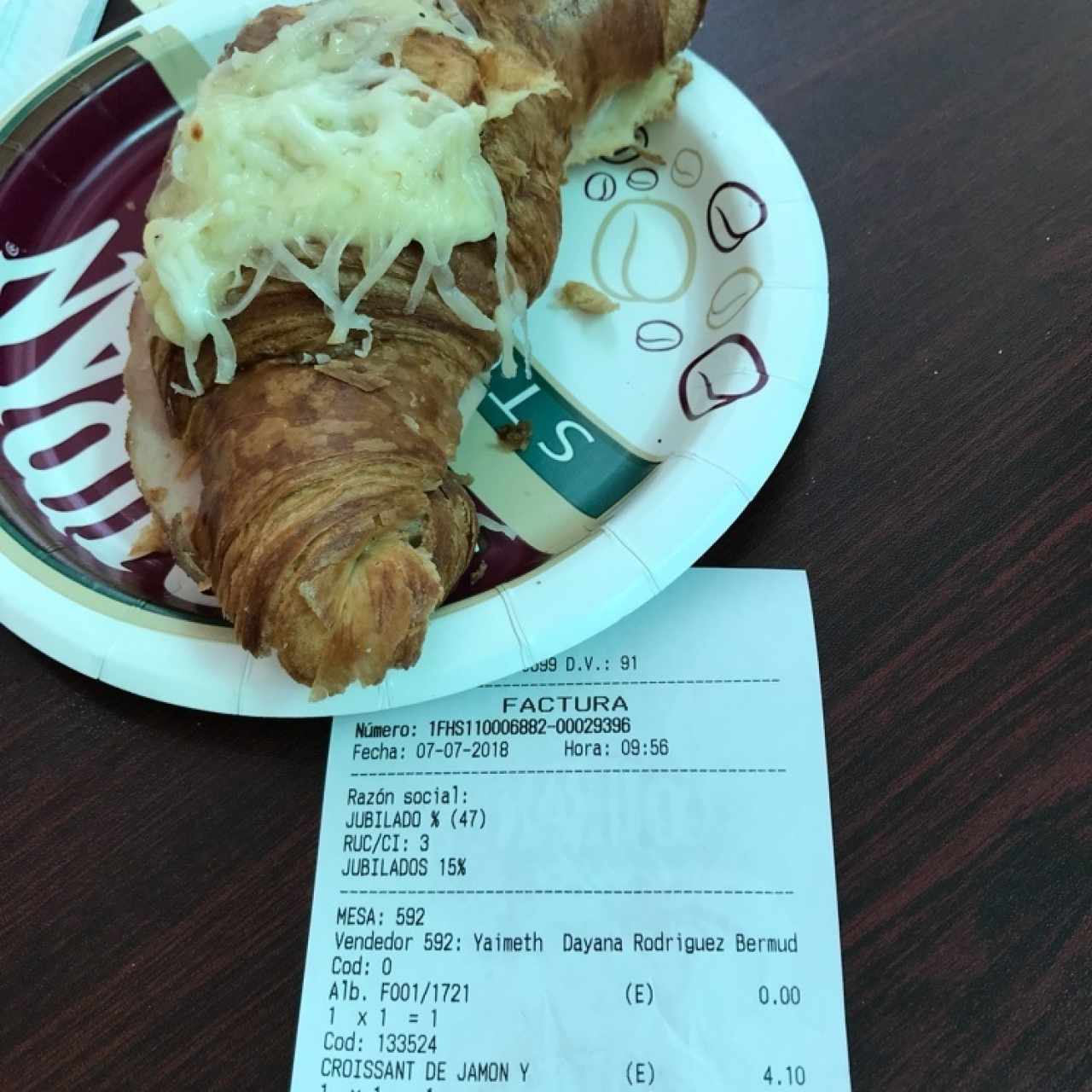 Croissant de Jamón