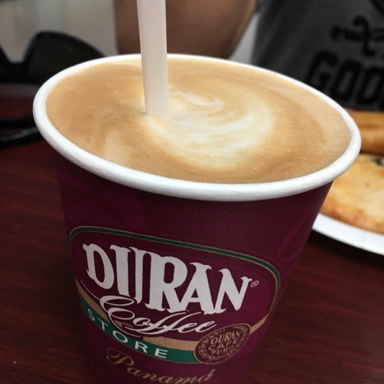 Cafe con leche pequeño