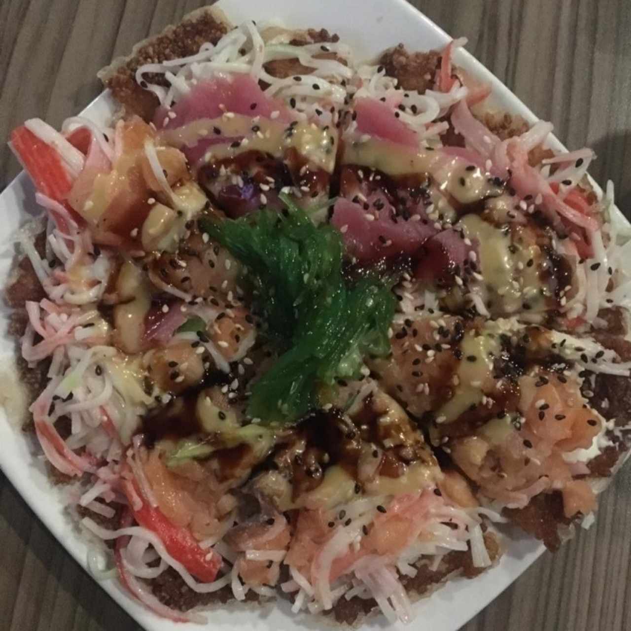 sushi pizza