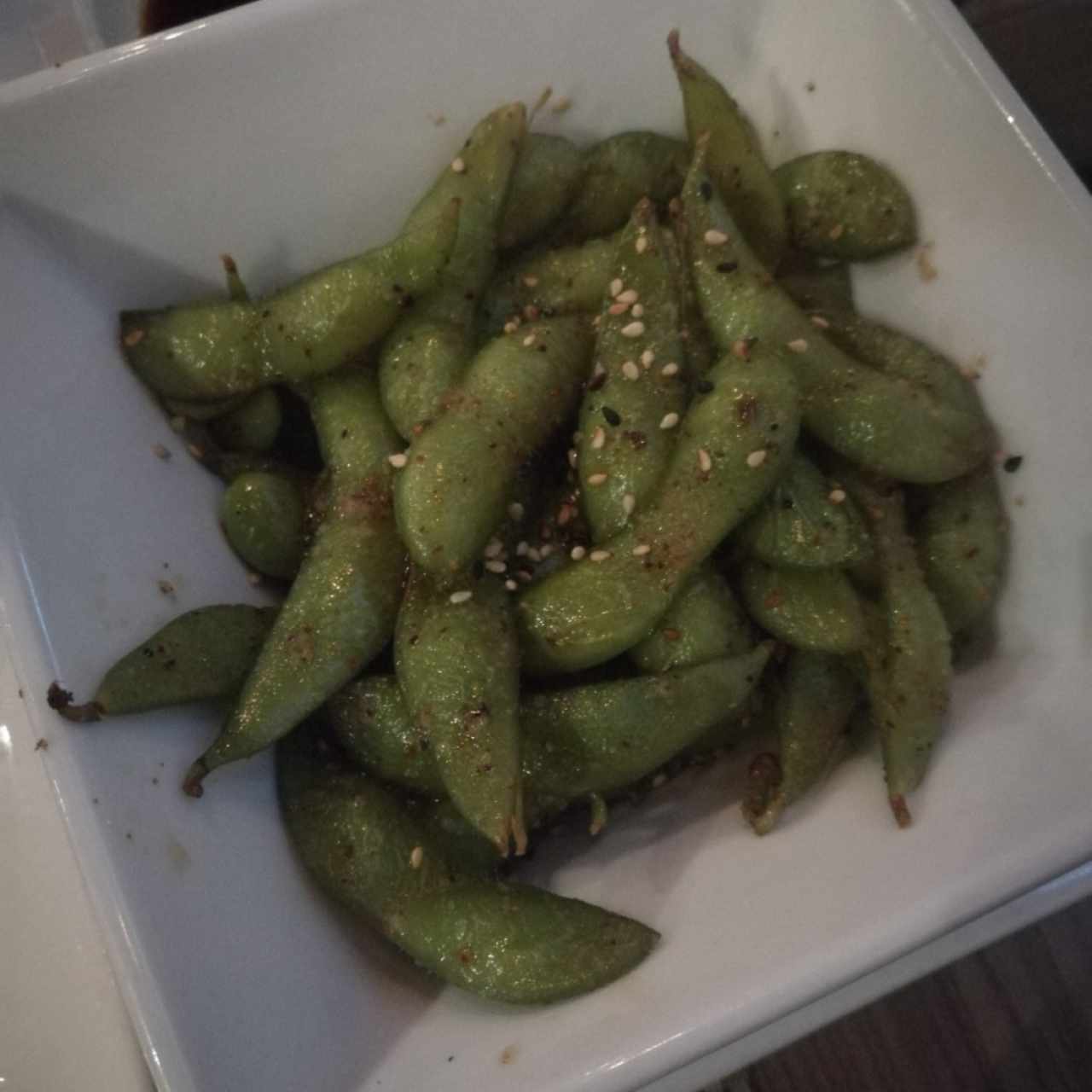 edamame con tajin