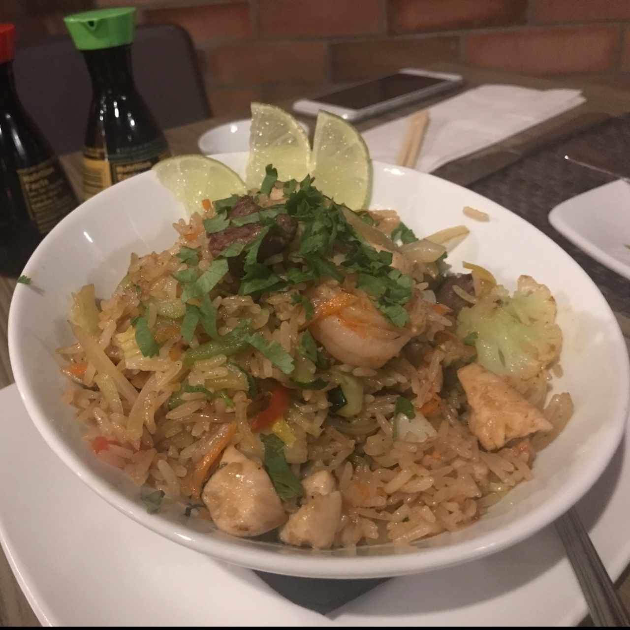 arroz thai mixto 