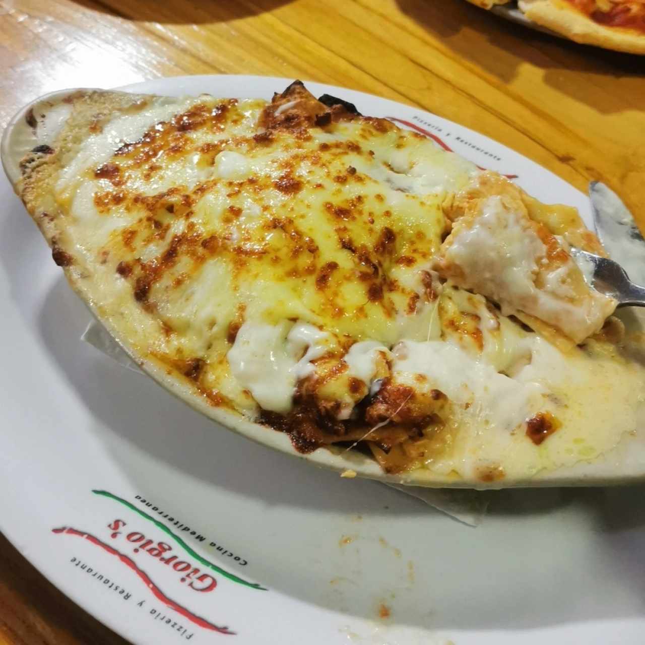 Lasagna de pollo