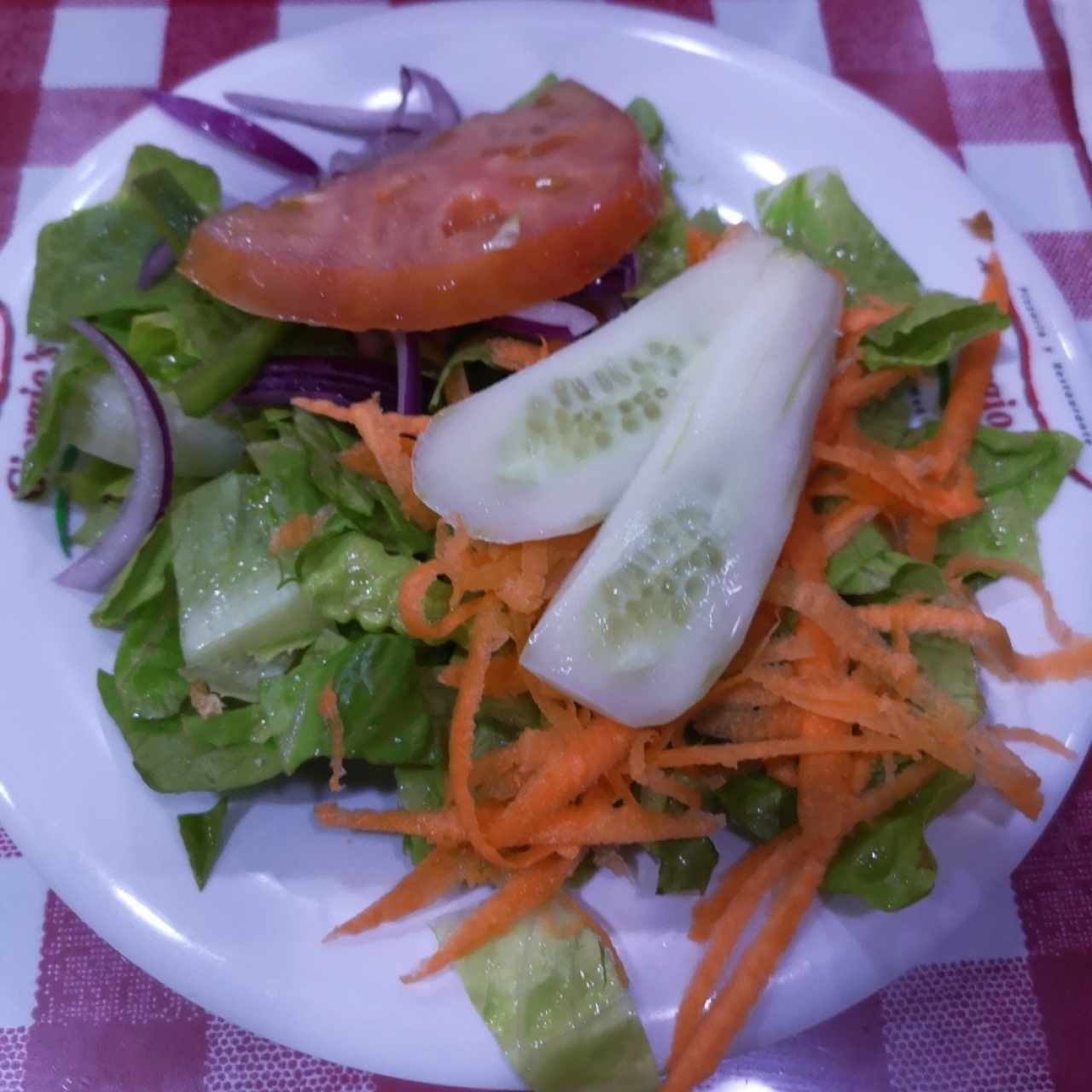 ensalada de acompañamiento 