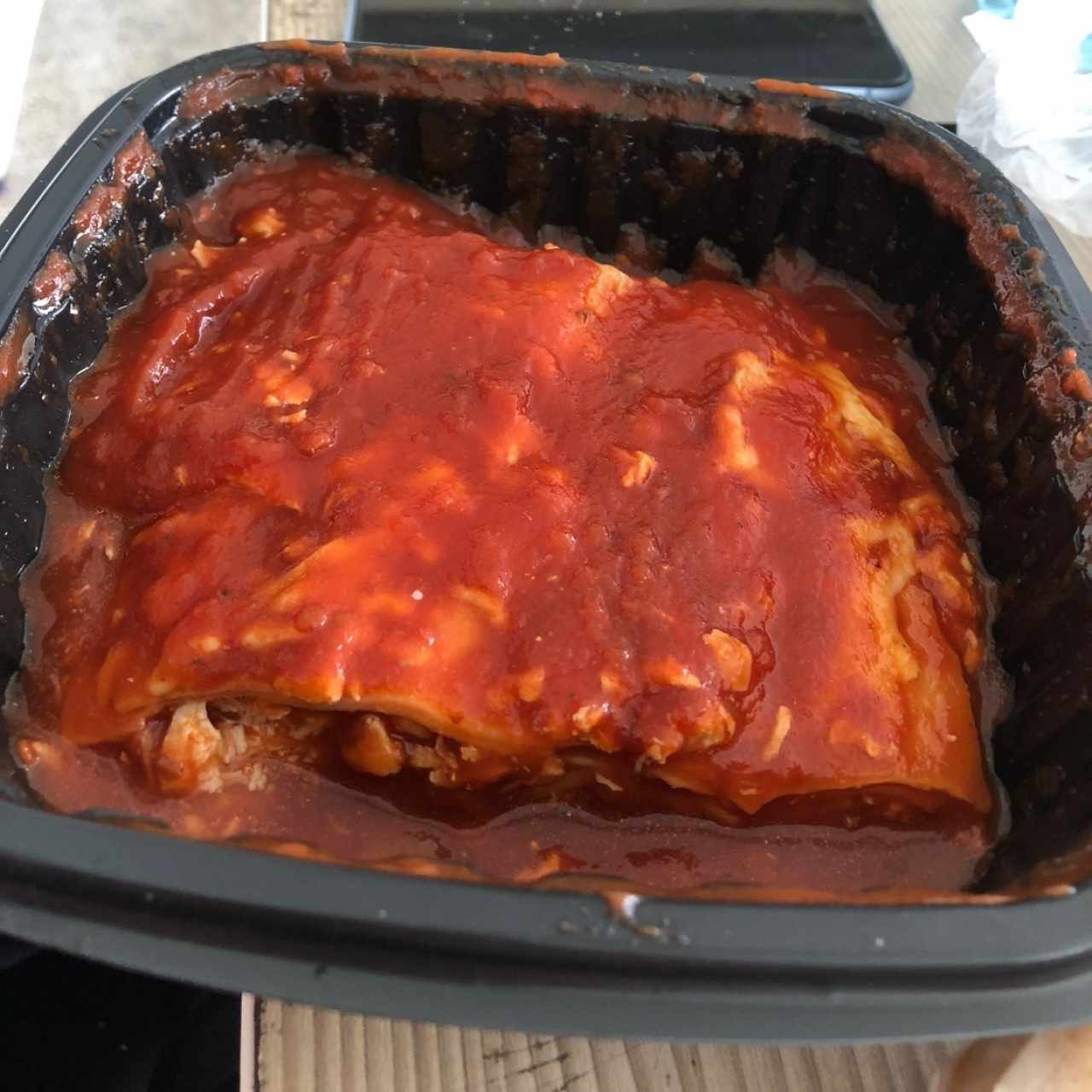 Lasagna de pollo 