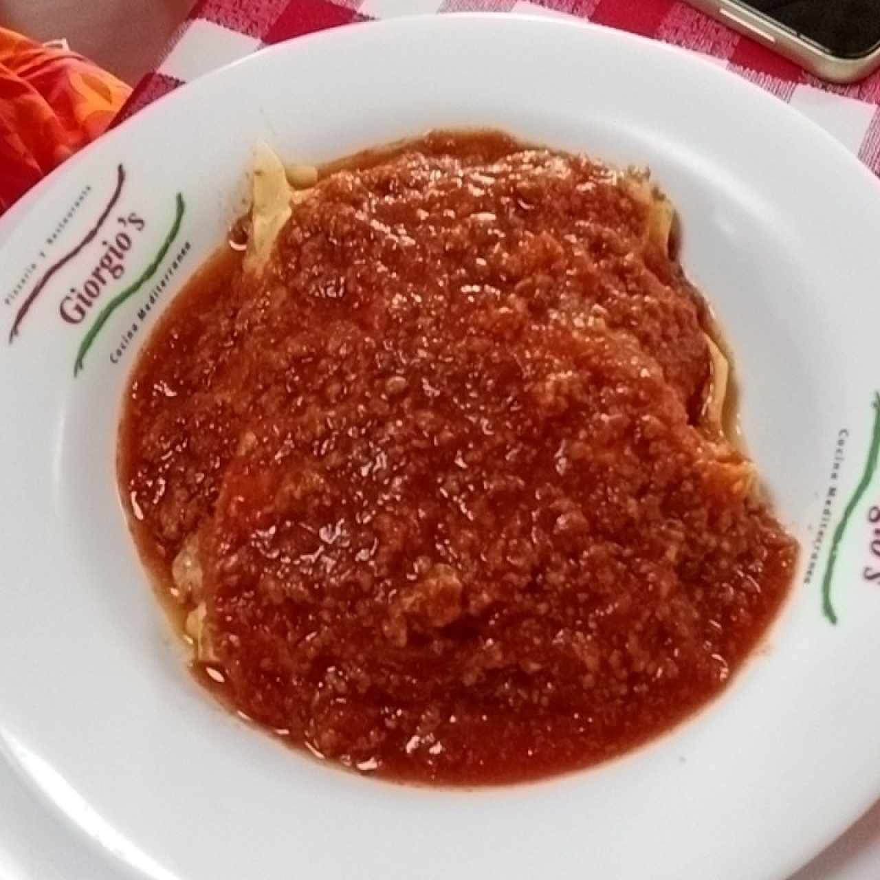 Lasagña de Carne
