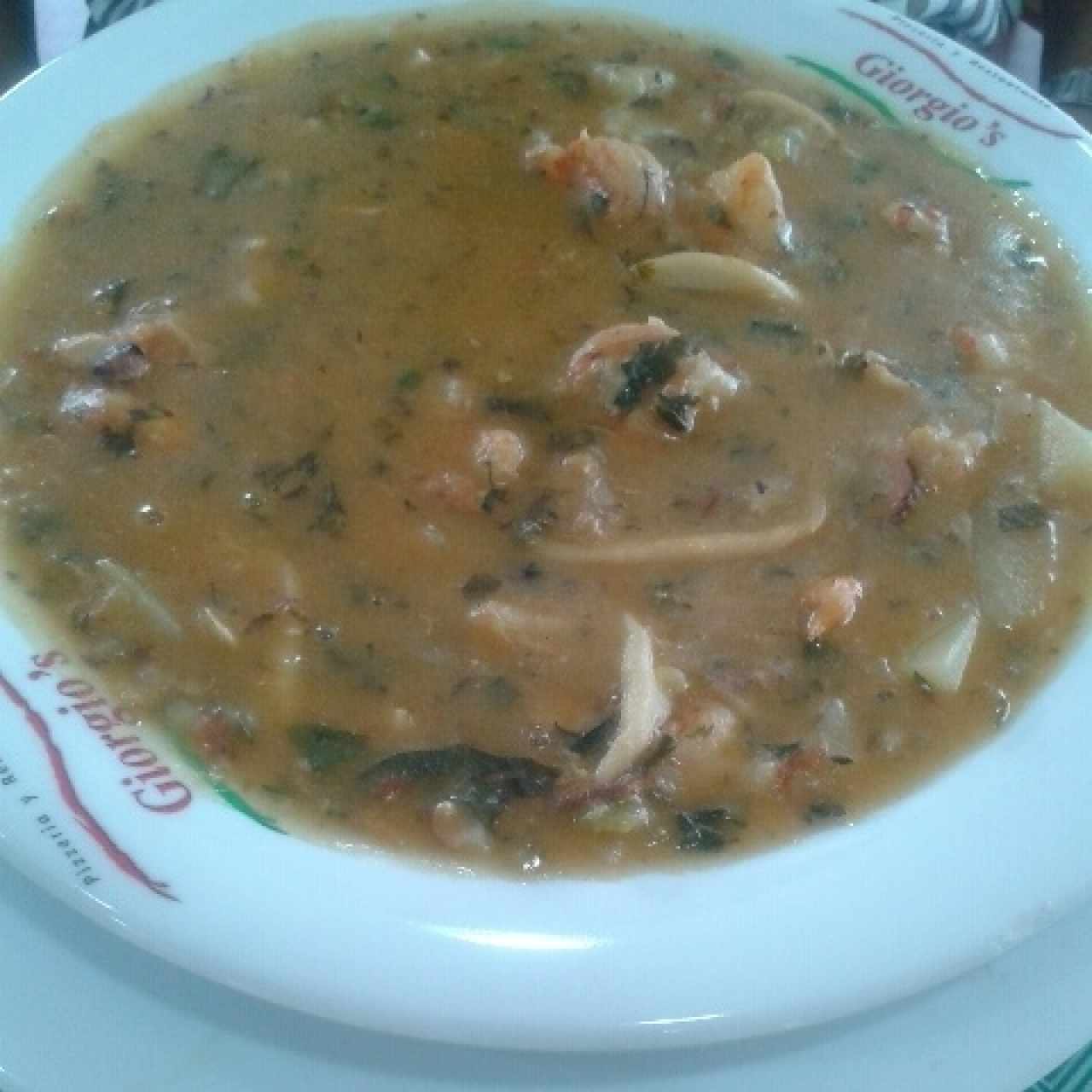 Sopa de Mariscos