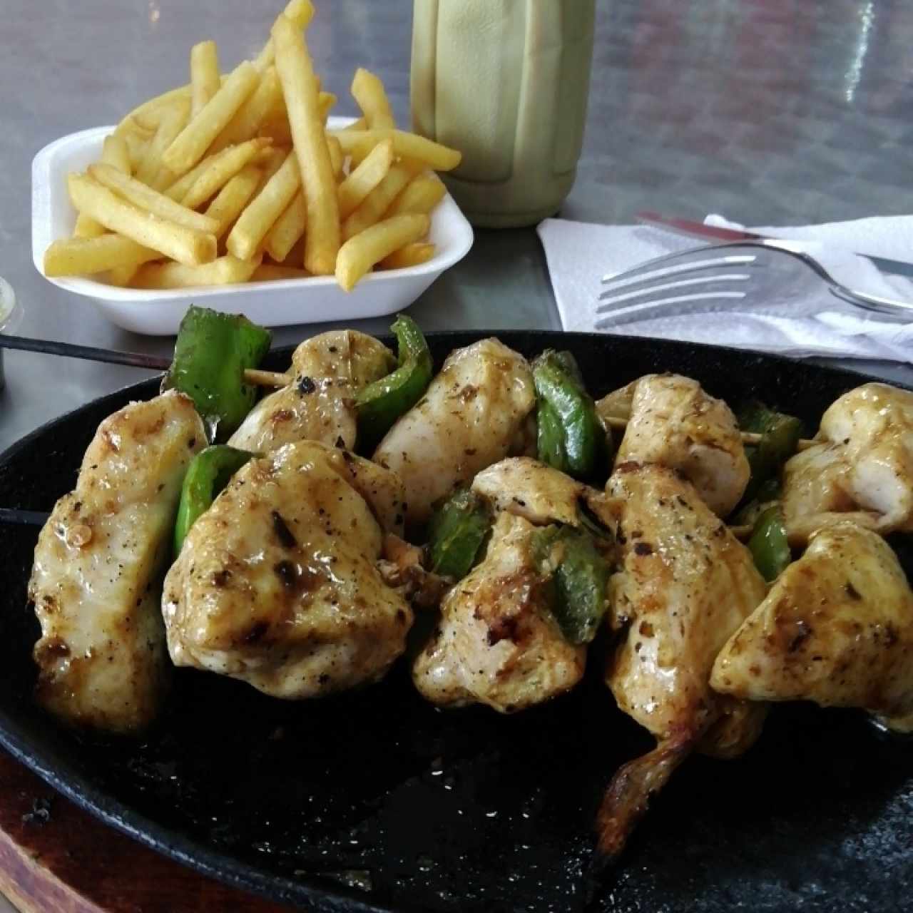 Brochetas de Pollo